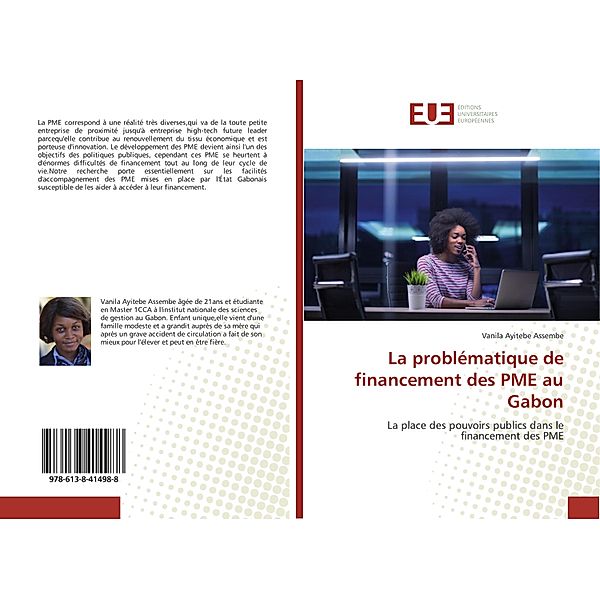 La problématique de financement des PME au Gabon, Vanila Ayitebe Assembe