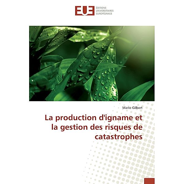 La production d'igname et la gestion des risques de catastrophes, Mario Gilbert