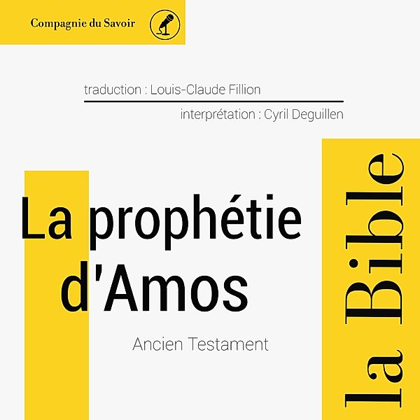 La prophétie d'Amos, Anonymous