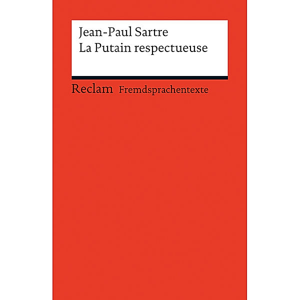 La Putain respectueuse, Jean-Paul Sartre