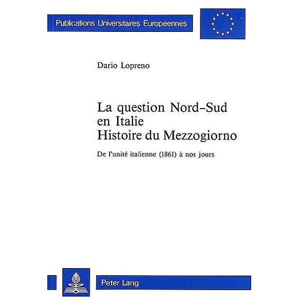 La question Nord-Sud en Italie, Dario Lopreno