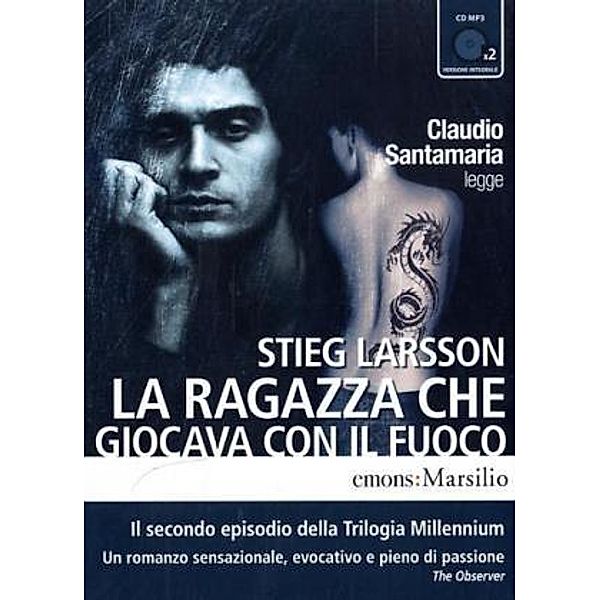 La Ragazza che giocava con il Fuoco,2 MP3-CDs, Stieg Larsson