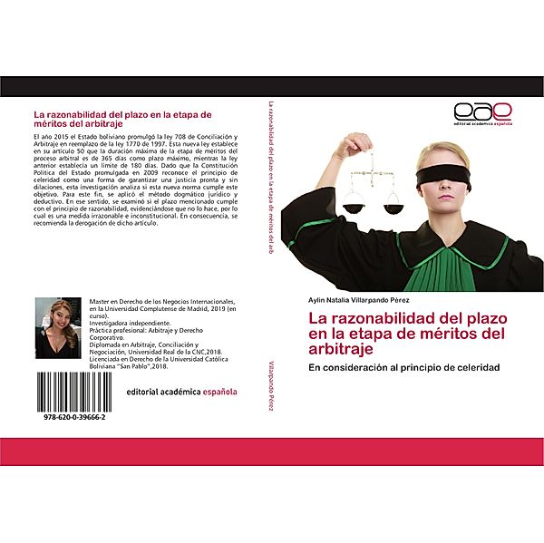 La razonabilidad del plazo en la etapa de méritos del arbitraje, Aylin Natalia Villarpando Pérez