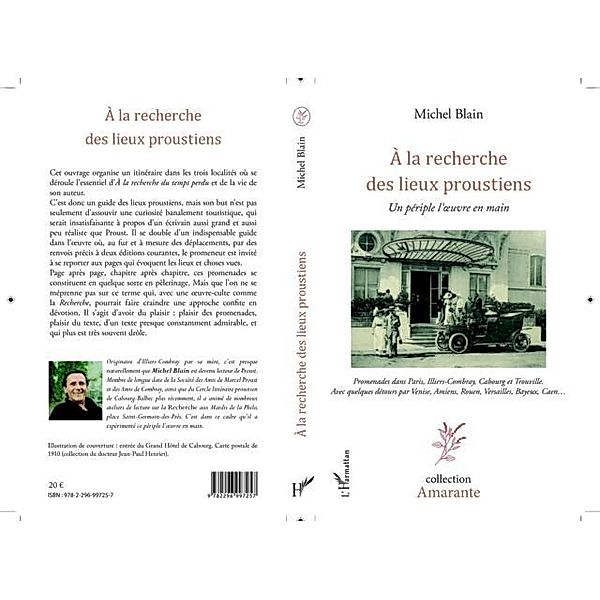 la recherche des lieux proustiens / Hors-collection, Michel Blain