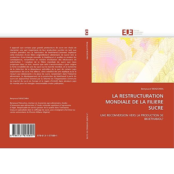 LA RESTRUCTURATION MONDIALE DE LA FILIERE SUCRE, Benyoucef BENZOHRA