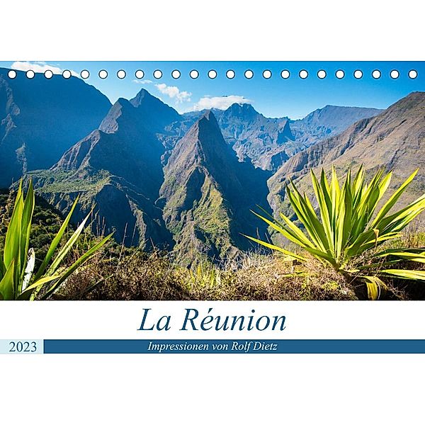 La Réunion - Impressionen von Rolf Dietz (Tischkalender 2023 DIN A5 quer), Rolf Dietz