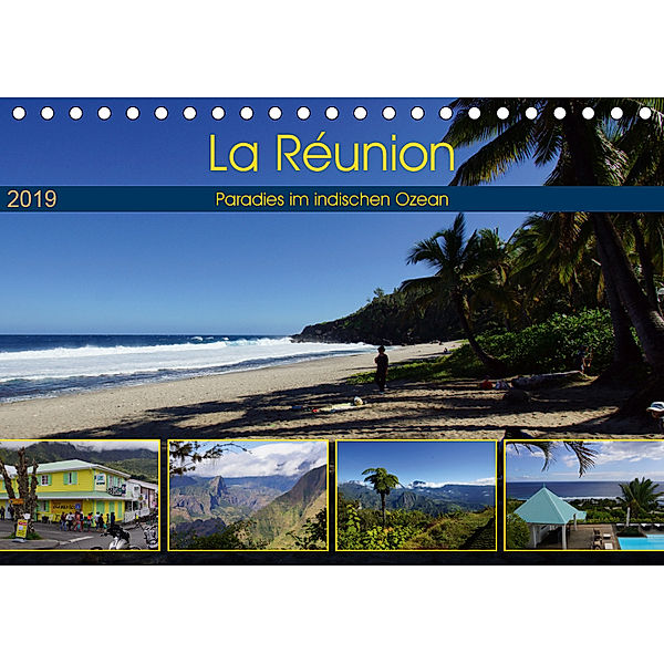 La Réunion - Paradies im indischen Ozean (Tischkalender 2019 DIN A5 quer), Karsten Löwe