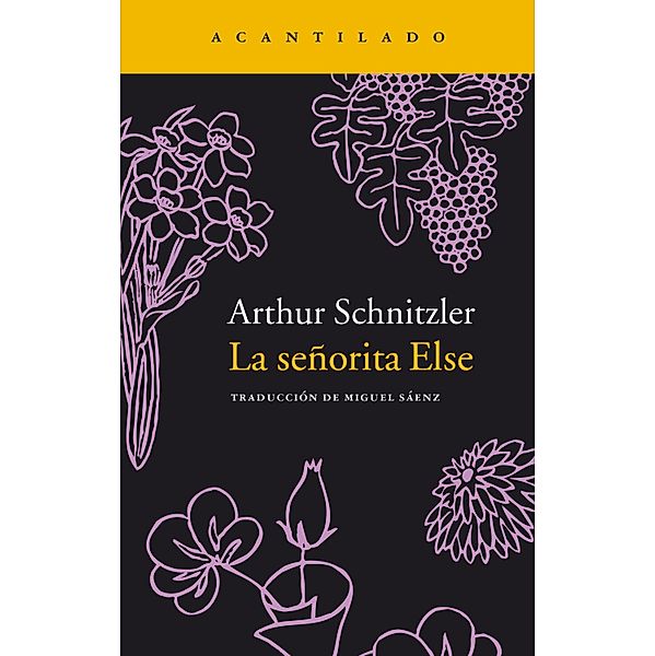 La señorita Else / Narrativa del Acantilado Bd.8, Arthur Schnitzler