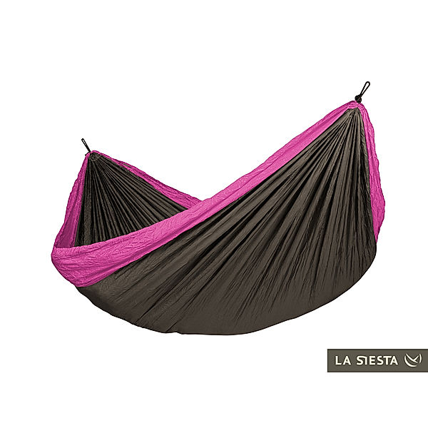 LA SIESTA - Doppel-Reisehängematte COLIBRI Fuchsia (Farbe: pink)