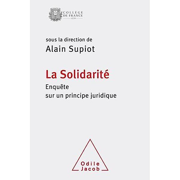 La Solidarité, Supiot Alain Supiot