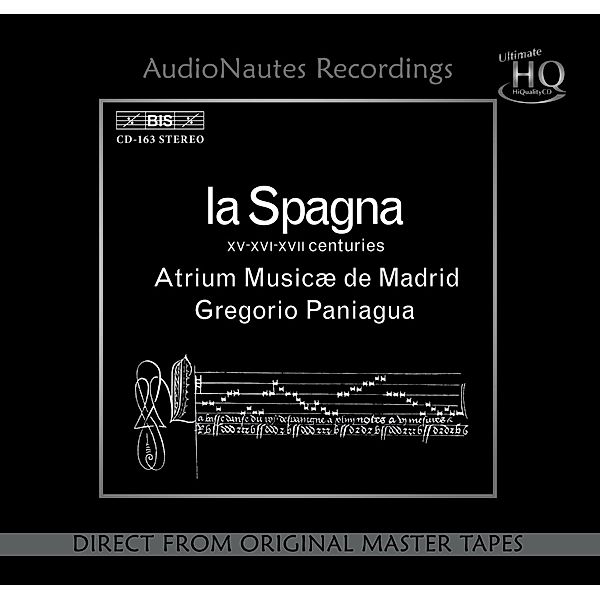 La Spagna-Ultimate Hq Cd, Atrium Musicae de Madrid, Gregorio Paniagua