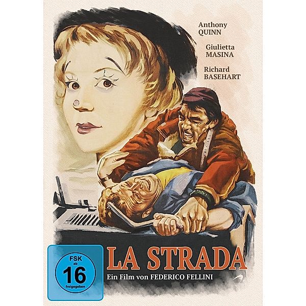 La Strada - Das Lied der Strasse Limited Mediabook, Federico Fellini