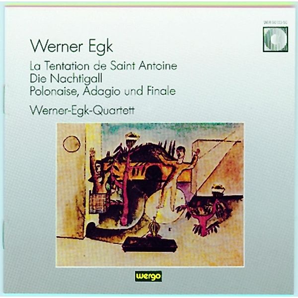 La Tentation De Saint Antoine/Die Nachtigall, Janet Walker, Werner-egk-quartett