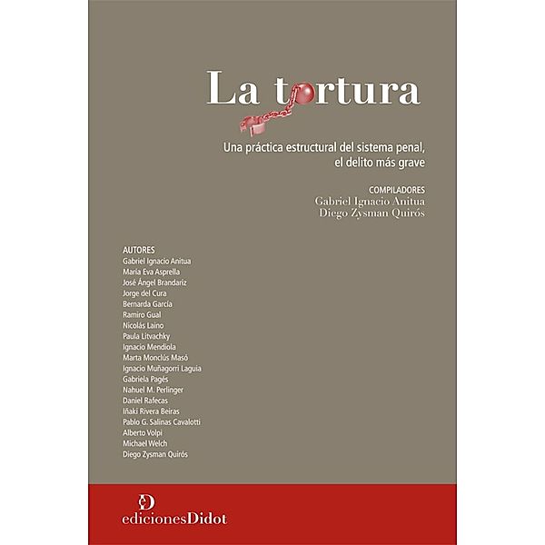 La tortura, Gabriel Ignacio Anitua, Diego Zysman Quirós