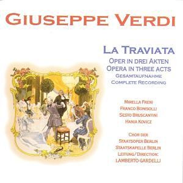 La Traviata, Freni, Bonisolli, Bruscantini, Lamberto Gardelli