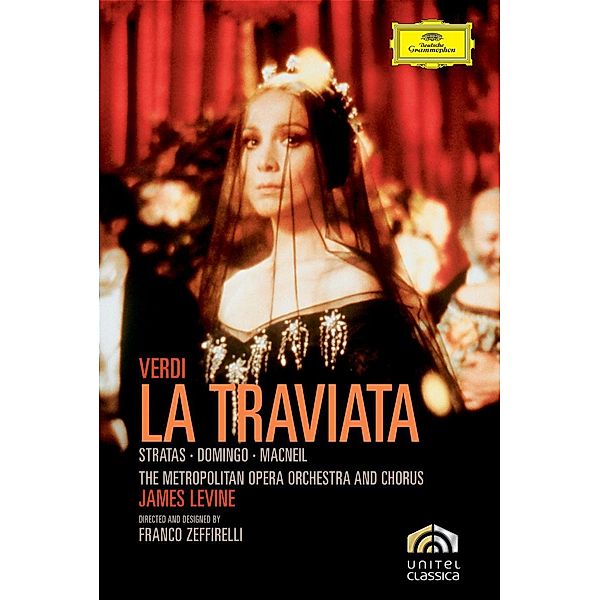 La Traviata, T. Stratas, P. Domingo, Moo, J. Levine