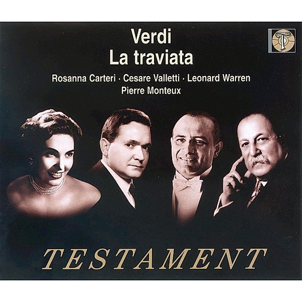 La Traviata, Carteri, Valetti, Warren, Monteux