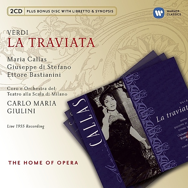 La Traviata (Ga,Live 1955-La Scala), Callas, di Stefano, Carlo Maria Giulini
