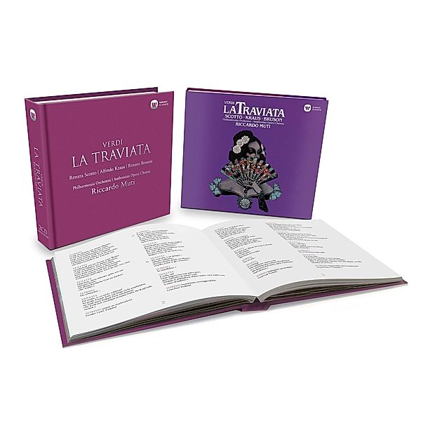 La Traviata (Limited Deluxe Edition), Riccardo Muti, R. Scotto, A. Kraus, R. Bruson