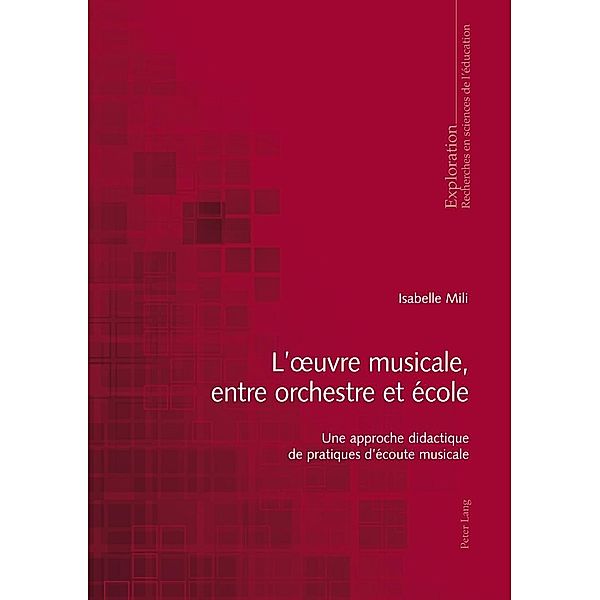 L'A uvre musicale, entre orchestre et ecole, Isabelle Mili