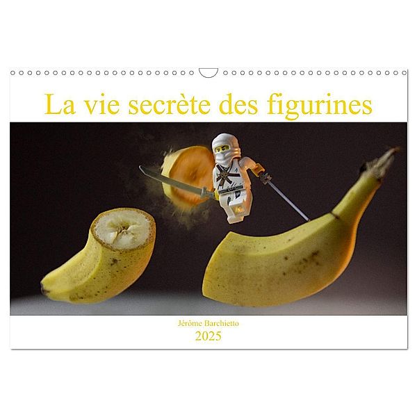 La vie secrète des figurines (Calendrier mural 2025 DIN A3 vertical), CALVENDO calendrier mensuel, Calvendo, Jérôme Barchietto