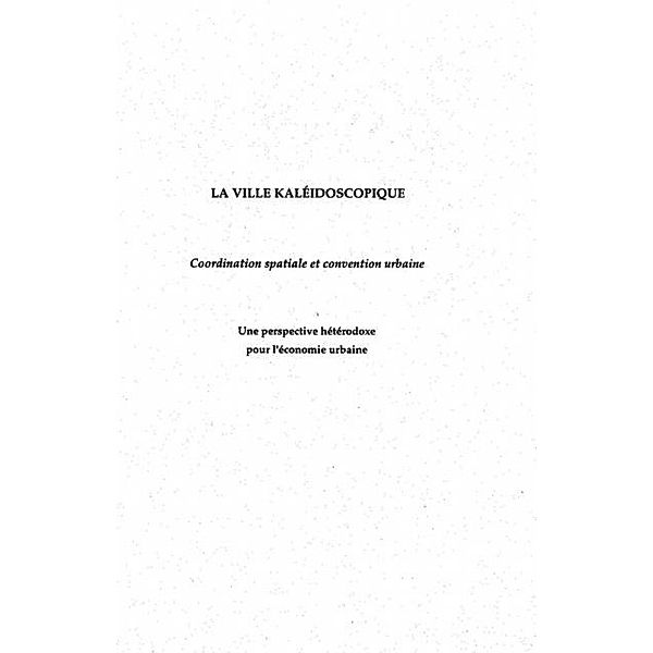 La Ville Kaleidoscopique / Hors-collection, Pedro Abramo