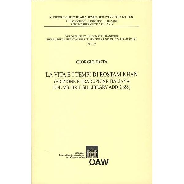 La Vita e i Tempi di Rostam Khan, Giorgio Rota