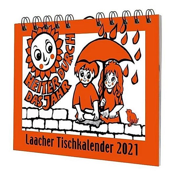 Laacher Tischkalender Heiter durch das Jahr 2021