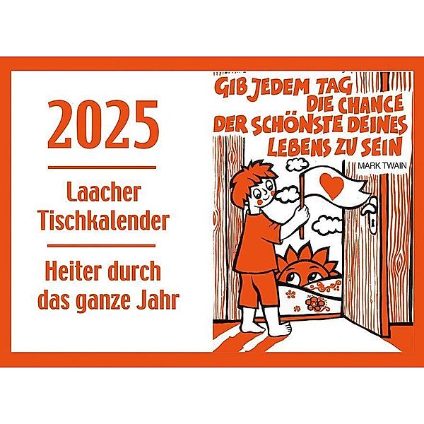 Laacher Tischkalender Heiter durch das Jahr 2025