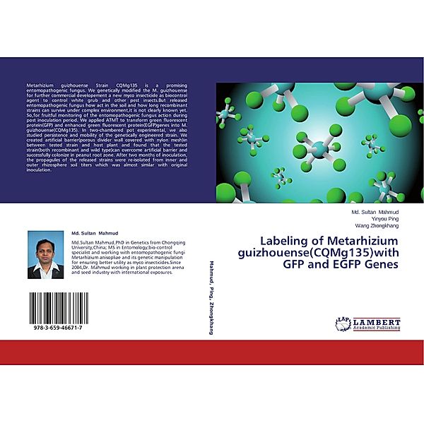 Labeling of Metarhizium guizhouense(CQMg135)with GFP and EGFP Genes, Md. Sultan Mahmud, Yinyou Ping, Wang Zhongkhang