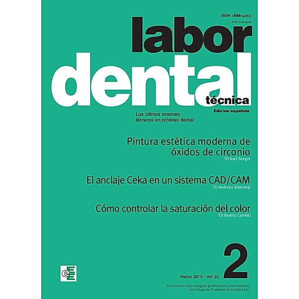 Labor Dental Técnica Vol.22 Mar. 2019 nº2, Varios Autores