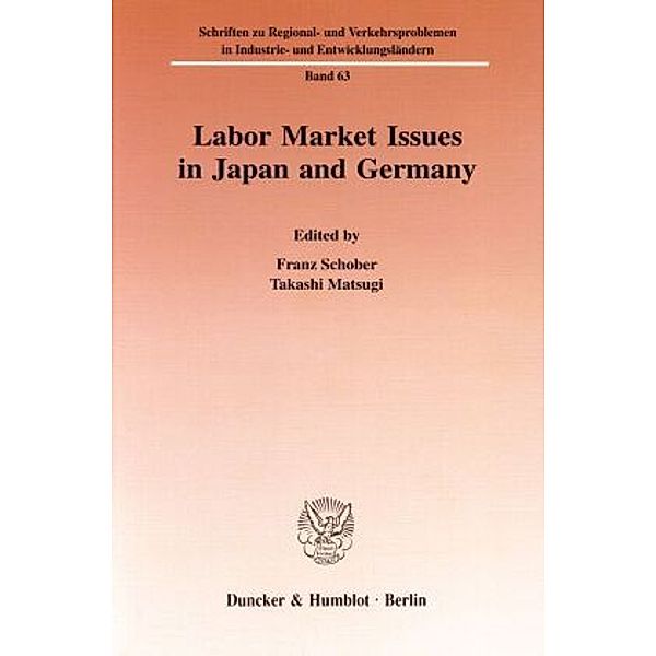 Labor Market Issues in Japan and Germany.