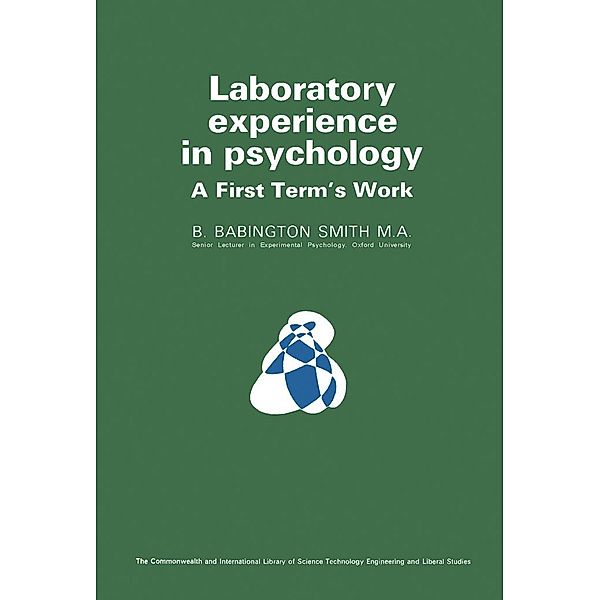 Laboratory Experience in Psychology, B. Babington Smith