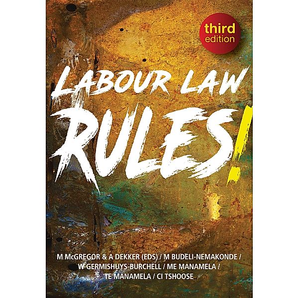 Labour Law Rules! Third Edition, Marie Mcgregor