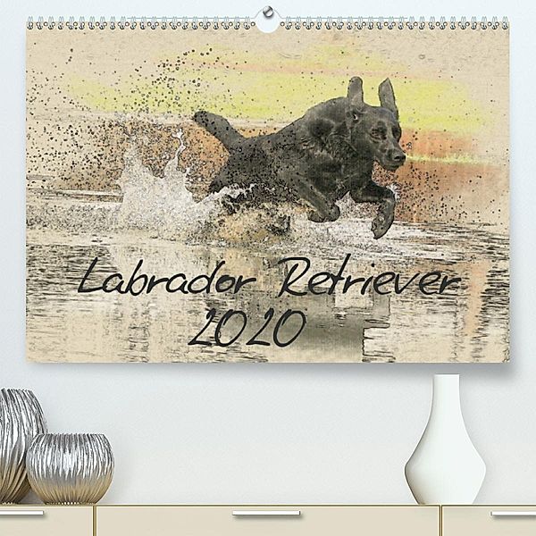 Labrador Retriever 2020(Premium, hochwertiger DIN A2 Wandkalender 2020, Kunstdruck in Hochglanz), Andrea Redecker