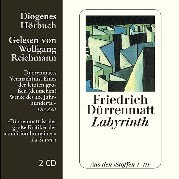 Labyrinth, 2 Audio-CDs,2 Audio-CD, Friedrich Dürrenmatt