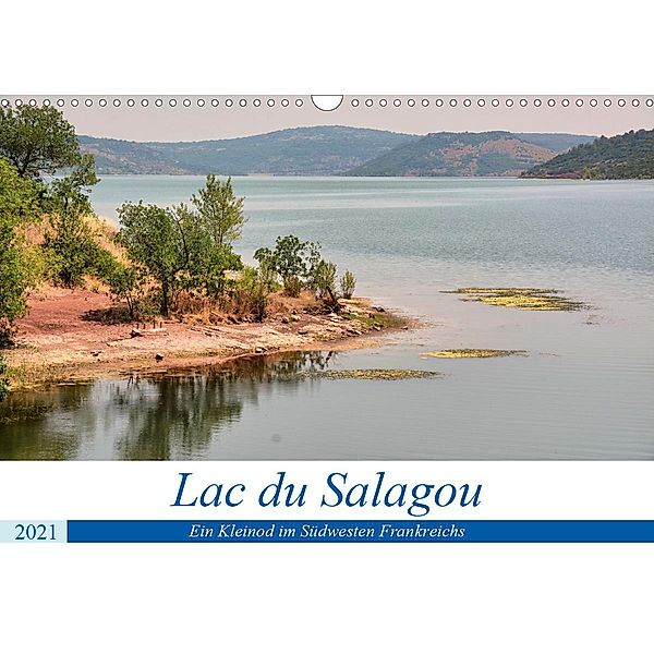 Lac du Salagou - Ein Kleinod im Südwesten Frankreichs (Wandkalender 2021 DIN A3 quer), Thomas Bartruff