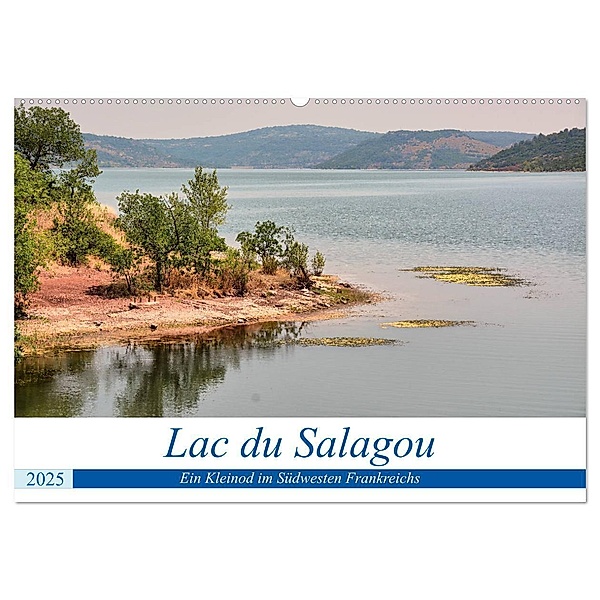 Lac du Salagou - Ein Kleinod im Südwesten Frankreichs (Wandkalender 2025 DIN A2 quer), CALVENDO Monatskalender, Calvendo, Thomas Bartruff