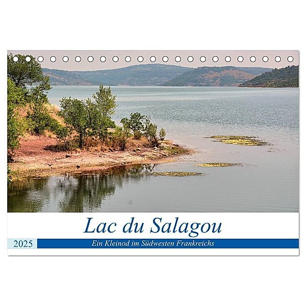 Lac du Salagou - Ein Kleinod im Südwesten Frankreichs (Tischkalender 2025 DIN A5 quer), CALVENDO Monatskalender, Calvendo, Thomas Bartruff
