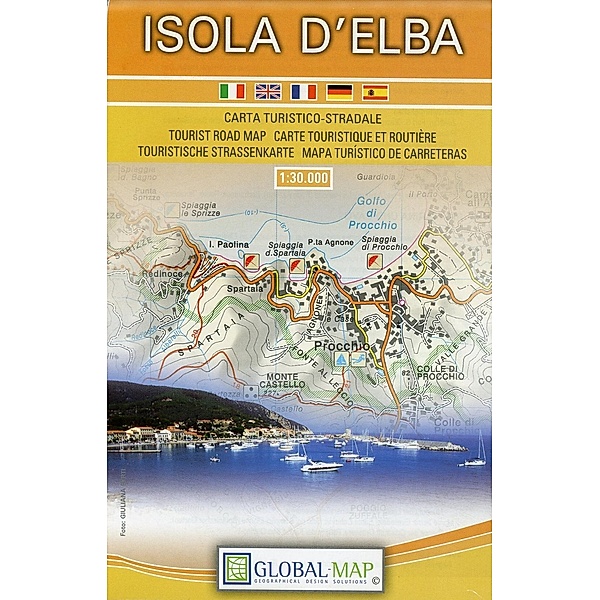LAC Topographische Karte  Isola d'Elba