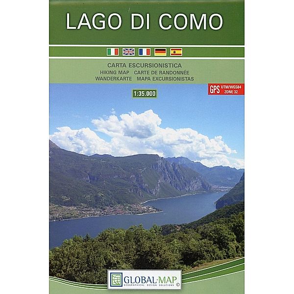 LAC Topographische Karte / LAC Topographische Karte Lago di Como