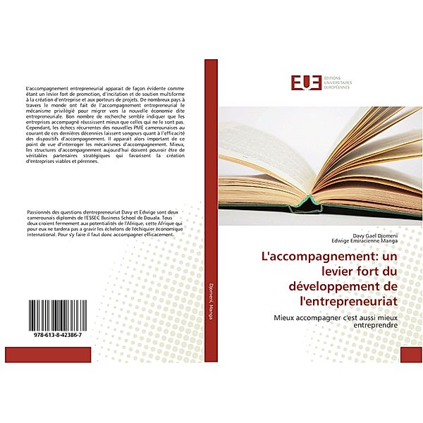 L'accompagnement: un levier fort du développement de l'entrepreneuriat, Davy Gael Djomeni, Edwige Emiracienne Manga