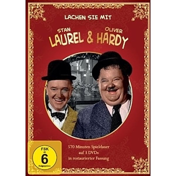Lachen Sie mit Stan Laurel & Oliver Hardy DVD-Box, Stan Laurel, Oliver Hardy