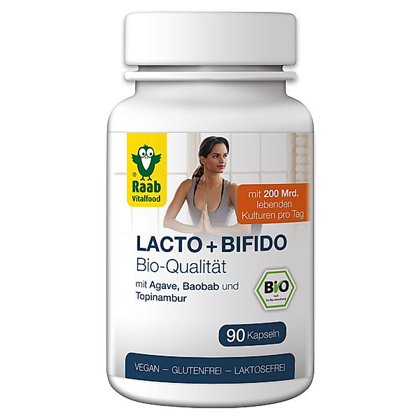 Lacto + Bifido  Kapseln Bio von Raab Vitalfood (90 Stk.)