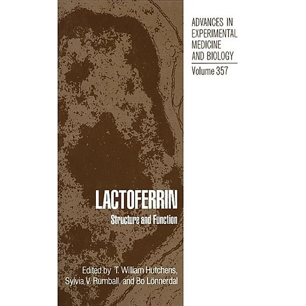 Lactoferrin / Advances in Experimental Medicine and Biology Bd.357