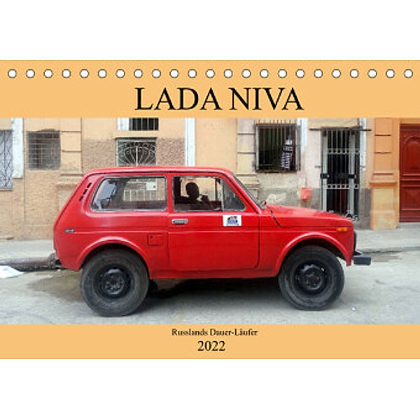 LADA NIVA - Russlands Dauer-Läufer (Tischkalender 2022 DIN A5 quer), Henning von Löwis of Menar, Henning von Löwis of Menar