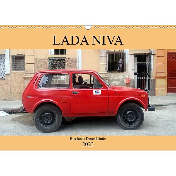 LADA NIVA - Russlands Dauer-Läufer (Wandkalender 2023 DIN A3 quer), Henning von Löwis of Menar, Henning von Löwis of Menar