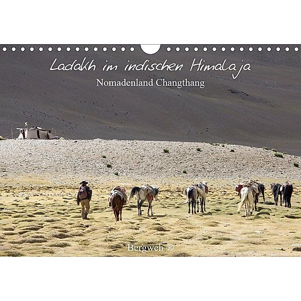 Ladakh im indischen Himalaja - Nomadenland Changthang - Bergweh ® (Wandkalender 2021 DIN A4 quer), Barbara Esser