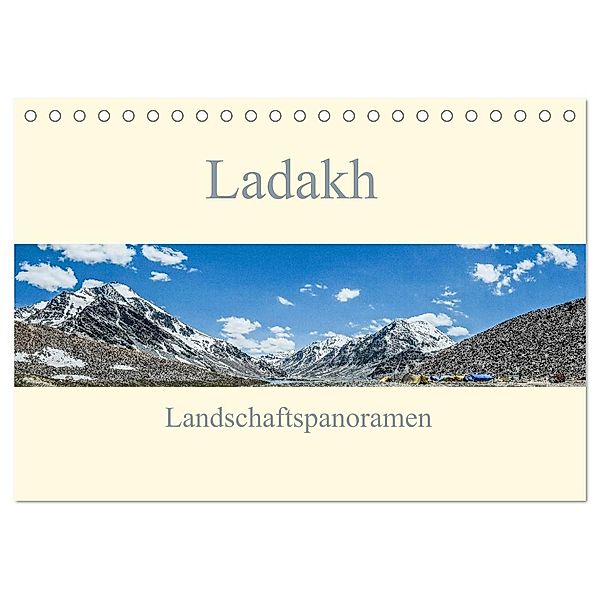Ladakh - Landschaftspanoramen (Tischkalender 2024 DIN A5 quer), CALVENDO Monatskalender, Thomas Leonhardy