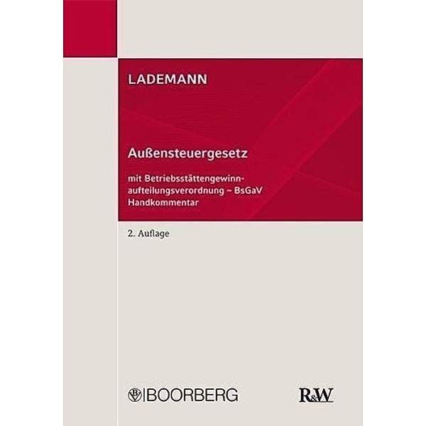 LADEMANN, Außensteuergesetz, Thomas Kaligin, Hartmut Hahn, Kay Alexander Schulz